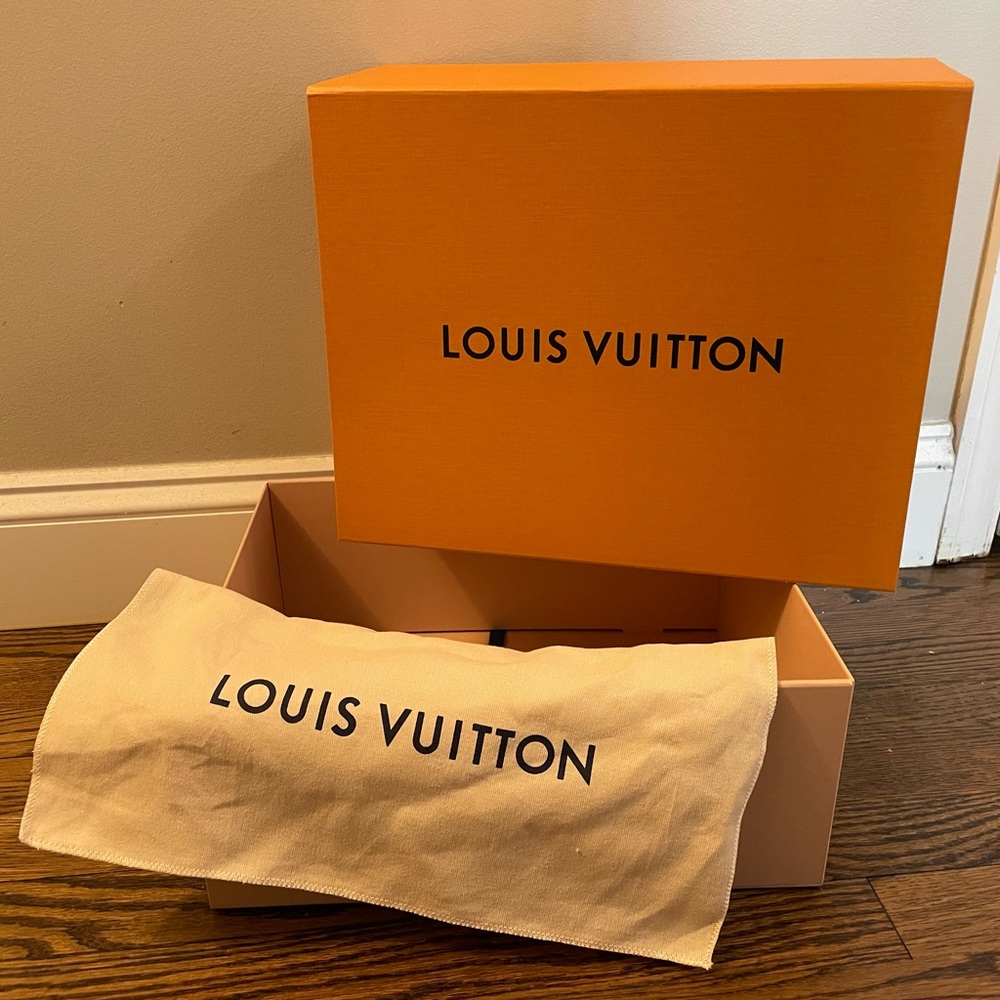 Louis Vuitton box and dustbag